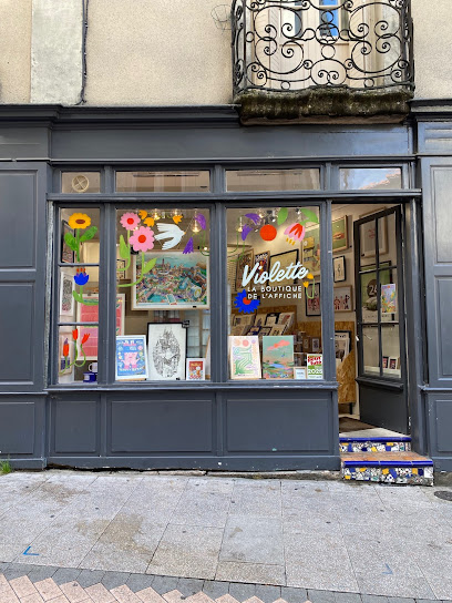 Violette | La Boutique De L'affiche Boutique De Cadeaux à Angers