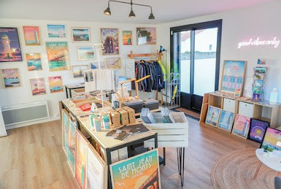 Affiches A 2 PAS D'ICI, Boutique de Cadeaux à Challans