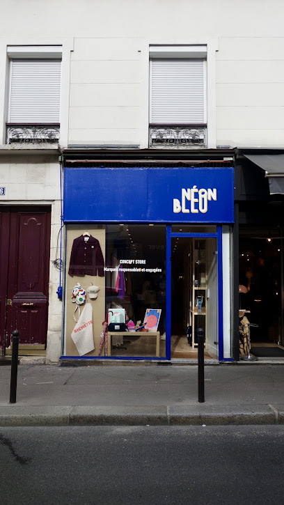 Néon Bleu Boutique De Cadeaux à Paris 17